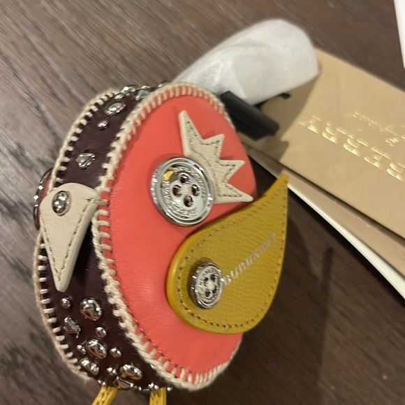 NWT Burberry bird Bag charm key ring - Picture 3 of 6